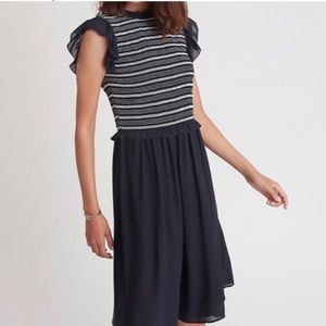 NWT: Anne Taylor Smocked bodice fit & flare dress.